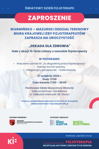 plakat zaporszenie dekada dla zdrowia
