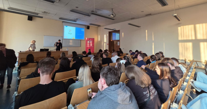 Spotkanie ze studentami fizjoterapii w Krakowie