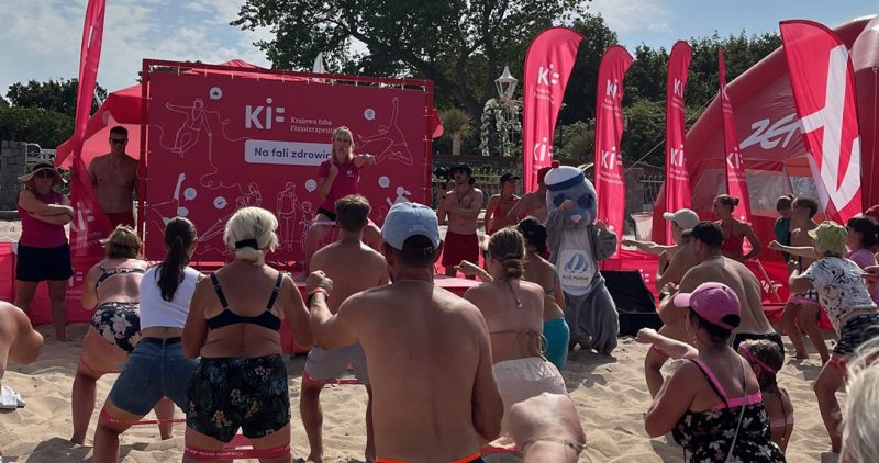 Edukacja i fizjoprofilaktyka  - KIF z Radiem ZET w Mielnie
