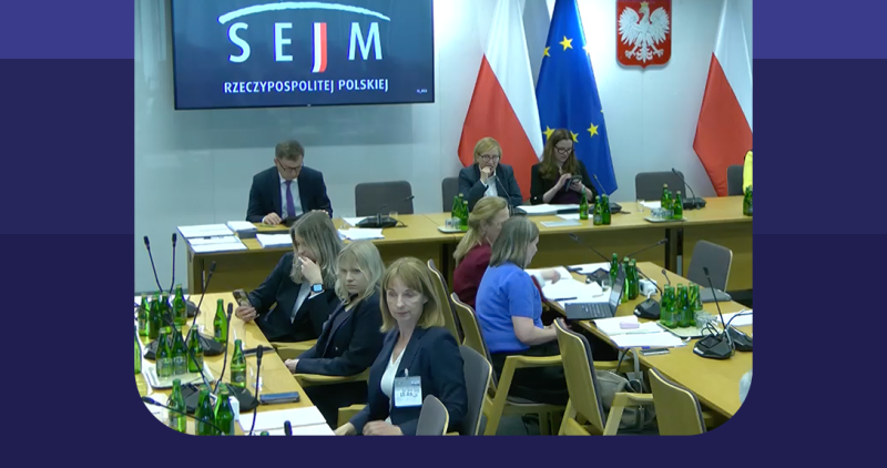 Prezes KRF o roli fizjoterapii w opiece nad sportowcami – udział w posiedzeniu połączonych sejmowych komisji