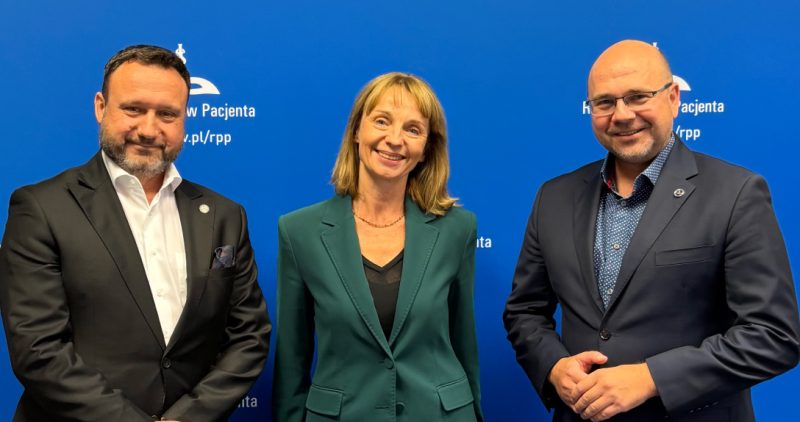 Spotkanie prezes KRF Agnieszki Stępień z Rzecznikiem Praw Pacjenta