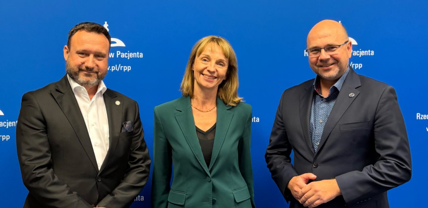 Spotkanie prezes KRF Agnieszki Stępień z Rzecznikiem Praw Pacjenta